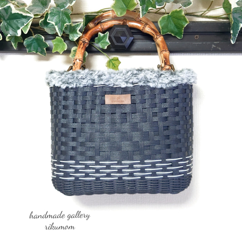 クラフトバンド かご かごバッグ もんじろうさま専用 クラフトバンド