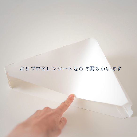 ファイルボックスにフタできるキット(3枚セット)　ホコリ避けや見た目の統一に　市販のファイルボックスをカバーできます 4枚目の画像