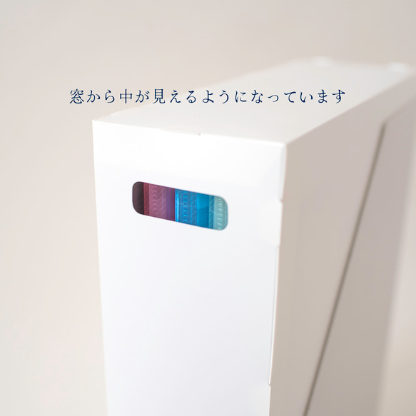 ファイルボックスにフタできるキット(3枚セット)　ホコリ避けや見た目の統一に　市販のファイルボックスをカバーできます 6枚目の画像