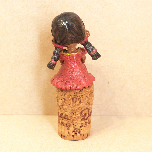 コルク粘土の花人形/桜 flowergirl-yae その他人形 yu-pi-ya 通販