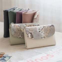 ベージュ 三つ折り財布 のおすすめ人気通販｜Creema(クリーマ) 国内