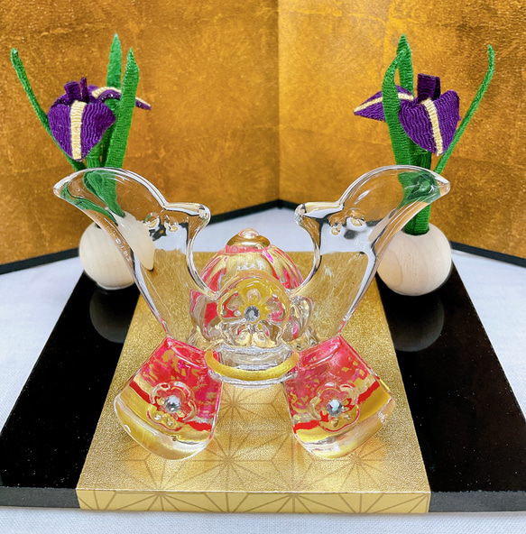 2610 端午の節句 金太郎 鯉のぼり 花菖蒲 モダン 初節句 ちりめん 置物 aje-021_512x512.jpg?v=1712645502
