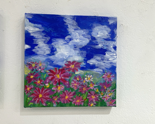 ◯絵画　アクリル画　額装品 7bff7c0ded27600a18c036bc36d10b