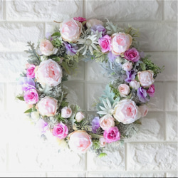 再販レースリボンのホワイトリース リース toriwreath 通販