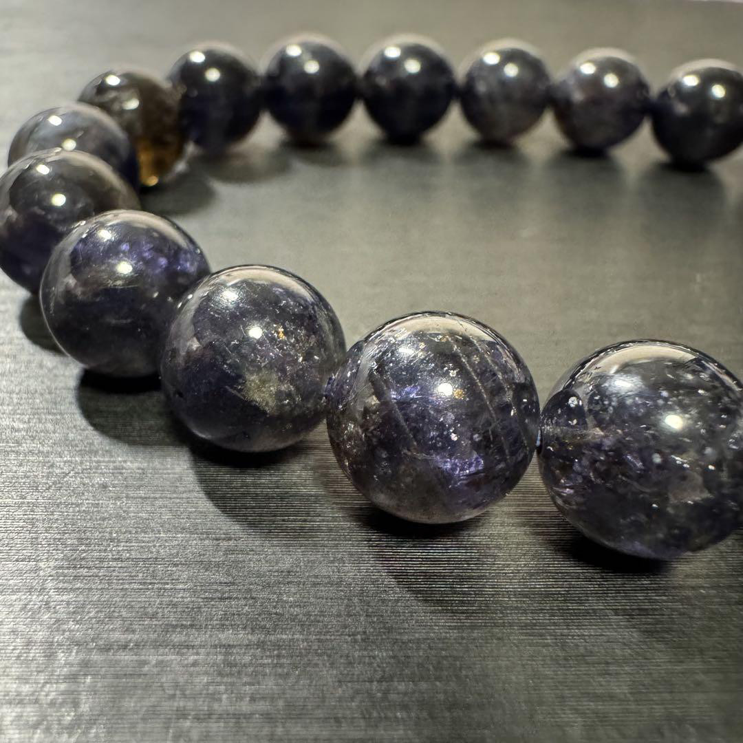 アイオライトサンストーン 10mm 天然石 ブレスレット