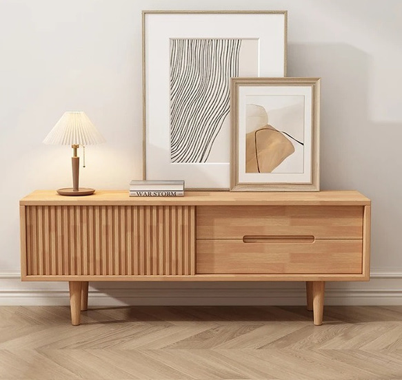 ハンドメイド　テレビボード120 ブラウン ハンドメイド テレビボード120 ミディアムブラウン テレビボード 120