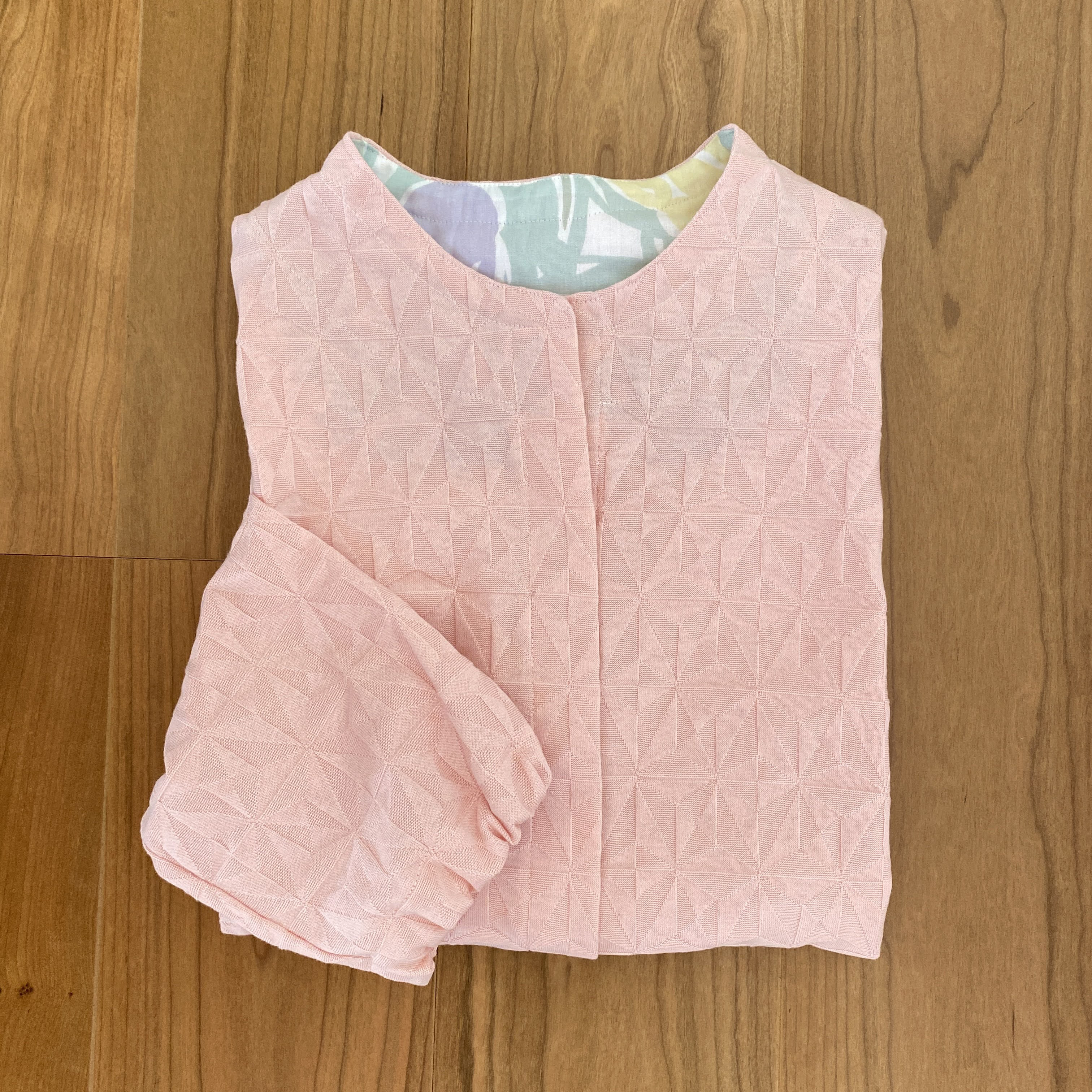 一点物　前開き　着替えが楽なカットソー 　介護士さんからも好評  [Creema限定]