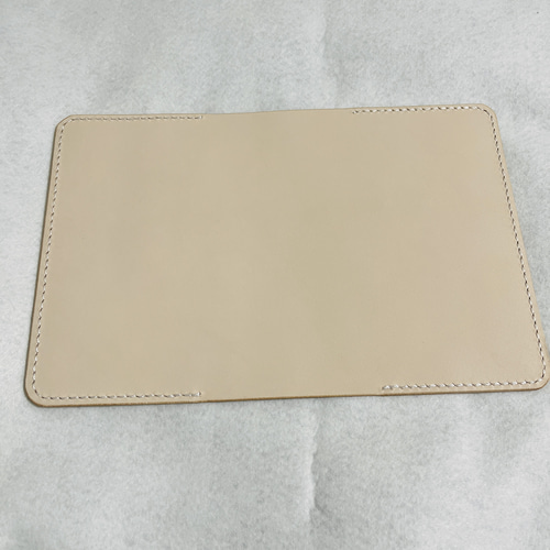 ほぼ日手帳用 手帳カバー（レザー、ヌメ革、生成り） 手帳カバー