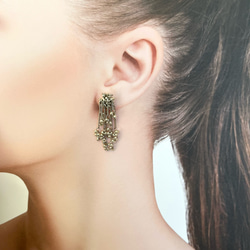 チェーン× Secouer ピアス/イヤリング【Silver】 5枚目の画像