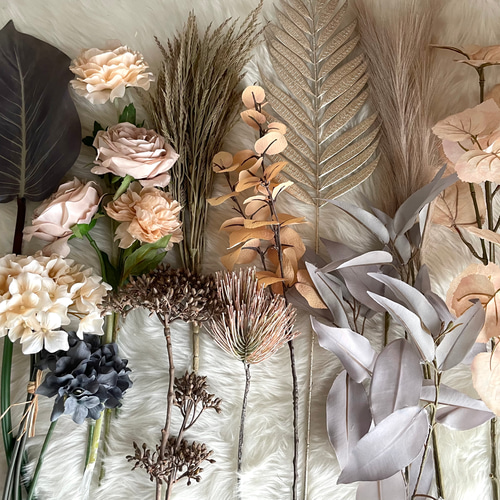 アーティフィシャルフラワーそのまま飾れるブーケ インテリア