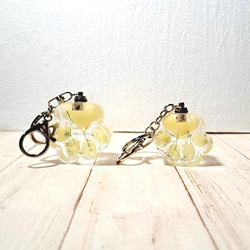 ライト かすみ草がかわいい（クリーム色・小）肉球型LEDライト付き