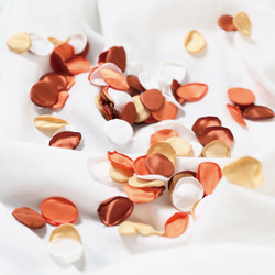 選べる6種！ サテン フラワーシャワー セット ミックス  造花 12g ラウンド 丸 結婚式 ウェディング DIY 14枚目の画像