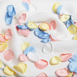 選べる6種！ サテン フラワーシャワー セット ミックス  造花 12g ラウンド 丸 結婚式 ウェディング DIY 4枚目の画像