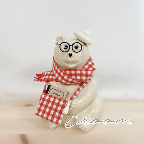 しろくま貯金箱】♡クリスマスレッド×ホワイト7点セット♡ その他