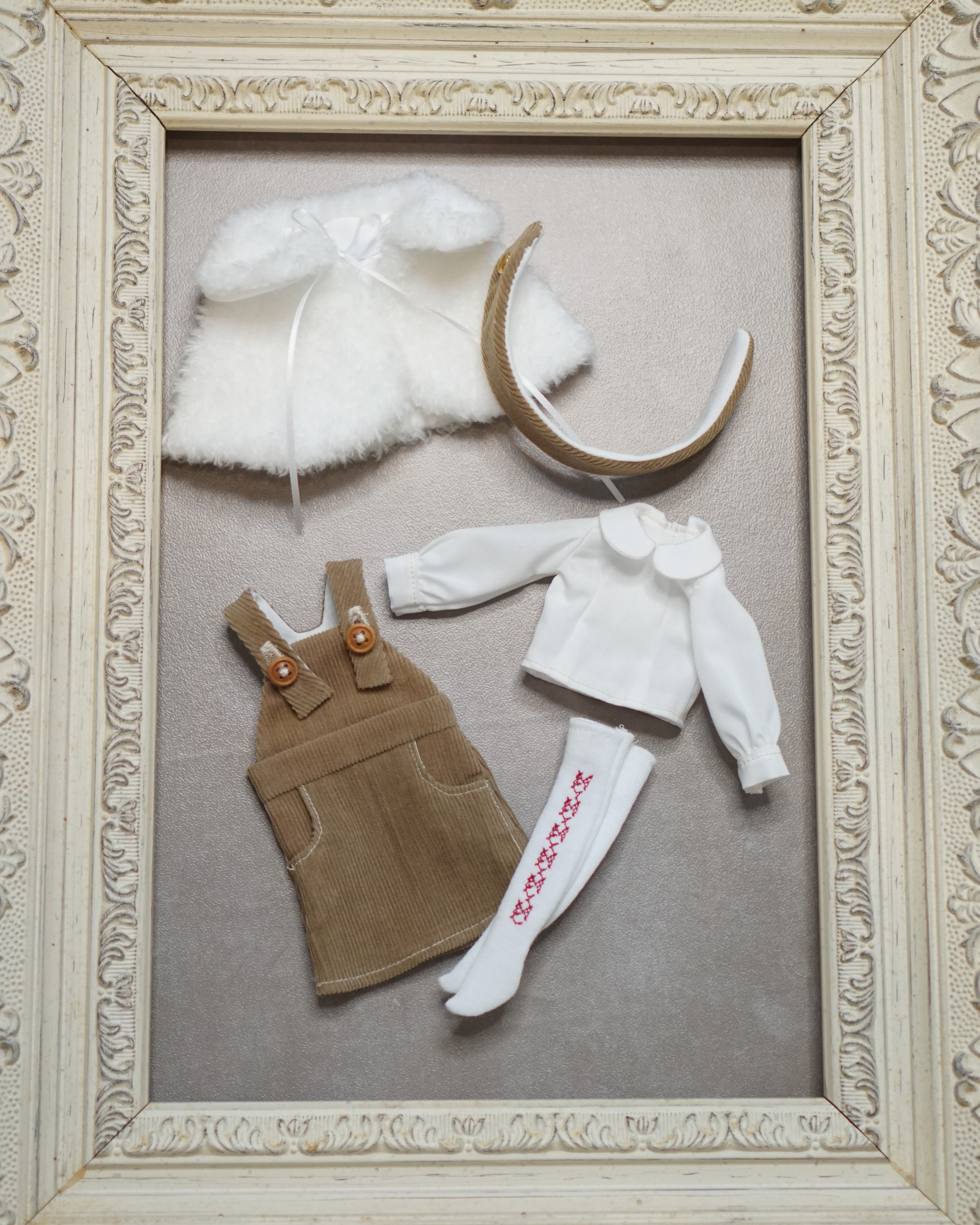 ブライス　コーデュロイサロペットスカート　5点セット