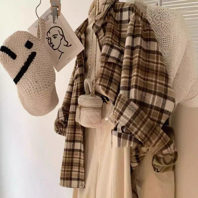 春、コート、ブラウス、コットン、秋