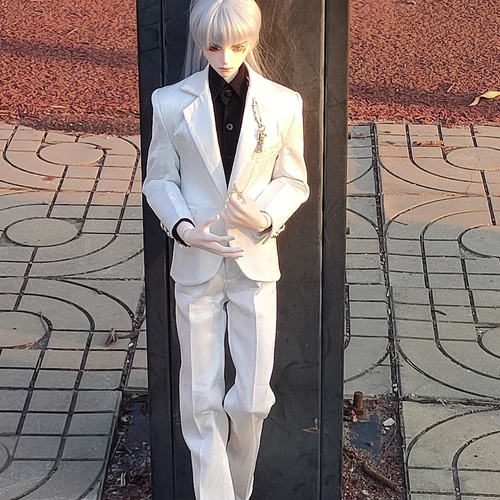 ドール服のオーダーメイド 1/4,1/3BJD スーツセット MDD ドルフィー