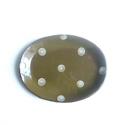 小石原焼 小石原焼き 丸紋皿（中） 楕円皿 やままる窯 陶器 器