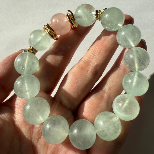 ブルーグリーン アクアマリン ブレスレット ブレスレット HALEA 通販