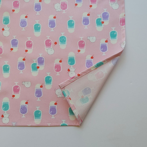 ☆選べる3サイズ☆クリームソーダとビションフリーゼのランチョン