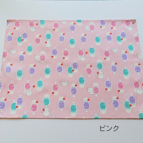 ☆選べる3サイズ☆クリームソーダとビションフリーゼのランチョン