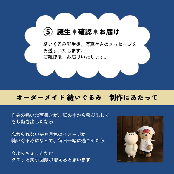 あなたが【デザイナーのマンション】オーダーメイド縫いぐるみ 2枚目の画像