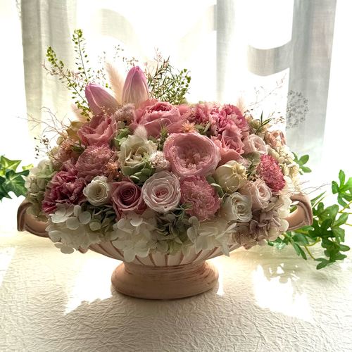 残り1点 豪華プリザーブドフラワー希少なチューリップ 大輪オールド