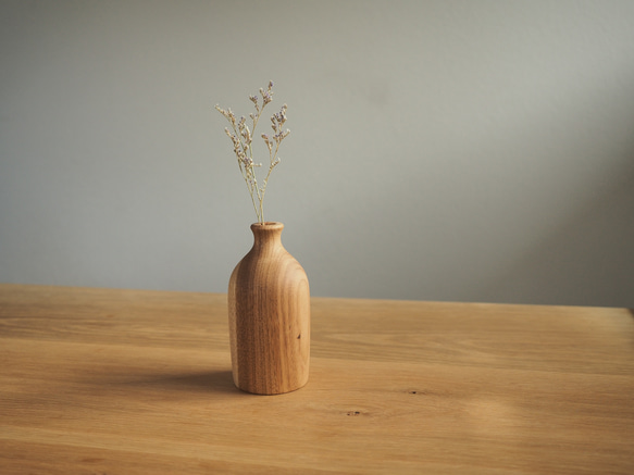 天然木の花器 天然木の花器【楠・クスノキ】一点物・一輪挿し 一輪挿し・花瓶・花器