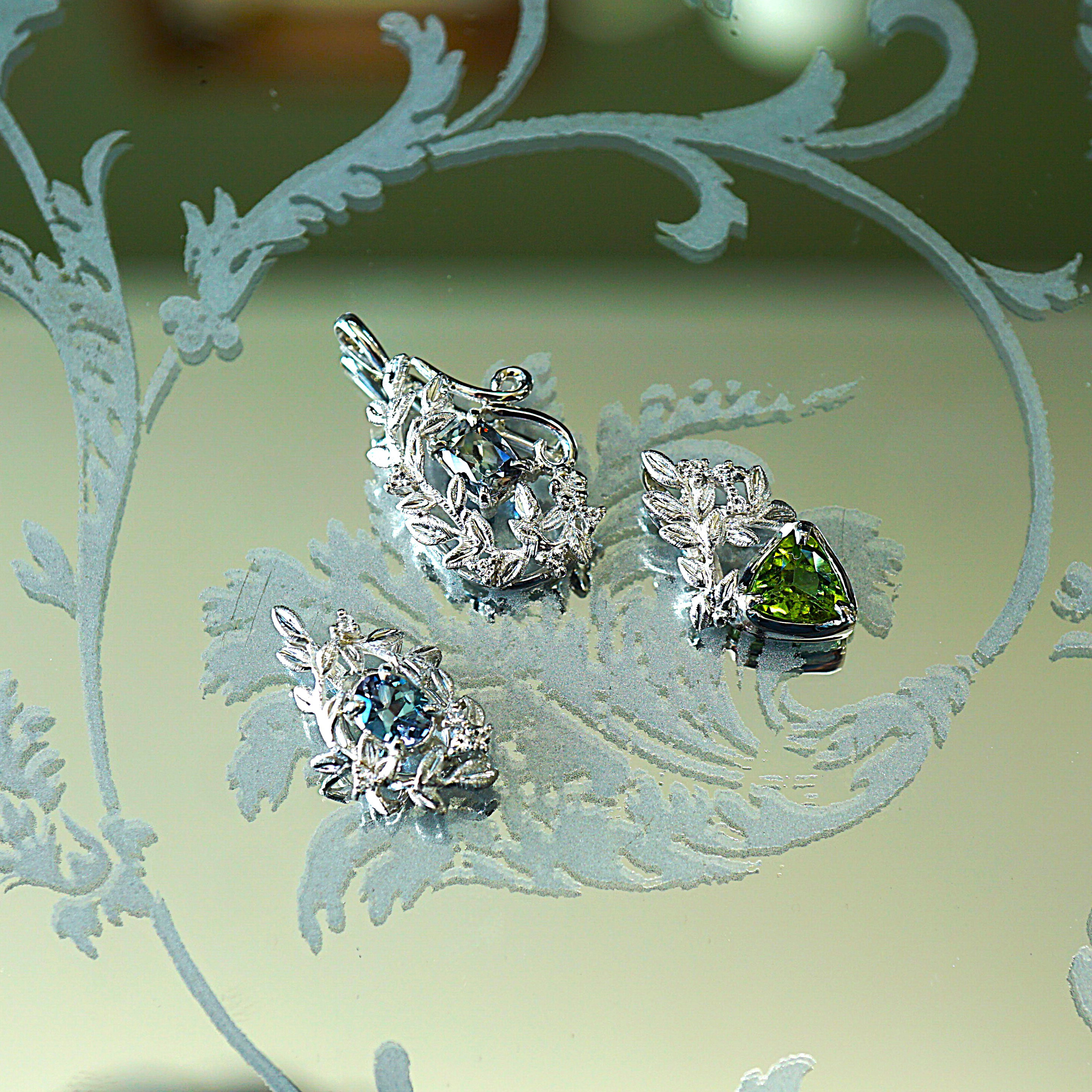 SV　ゾイサイト　ペンダント　＜ヘッドのみ＞