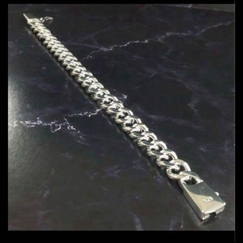 【美品】SV925刻印入メンズ/ユニセックスバングルブラックスターダイオプサイト クリーマ限定大特価 silver925 ブレス ネックレスセット メンズ