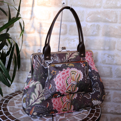 ⚮̈ミナペルホネン life puzzle black かくれんぼトート トートバッグ  