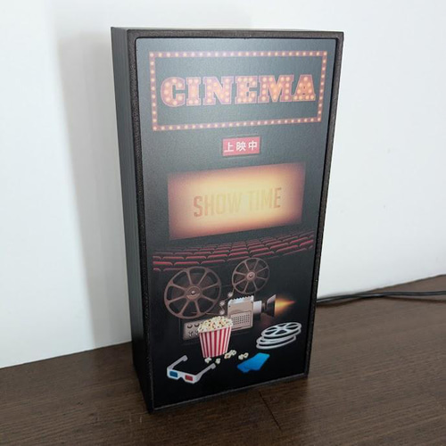 映画 シネマ ムービータイム 上映中 サイン 看板 置物 雑貨 ライトBOX 映画館 サイン 上映中 シネマ ムービー サイン 看板 置物 雑貨 LED2way
