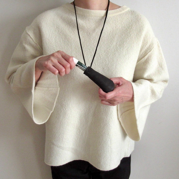 YOHEI NOGUCHI 鹿の革　ミニ巾着 YOHEI NOGUCHI 鹿の革 ミニ巾着