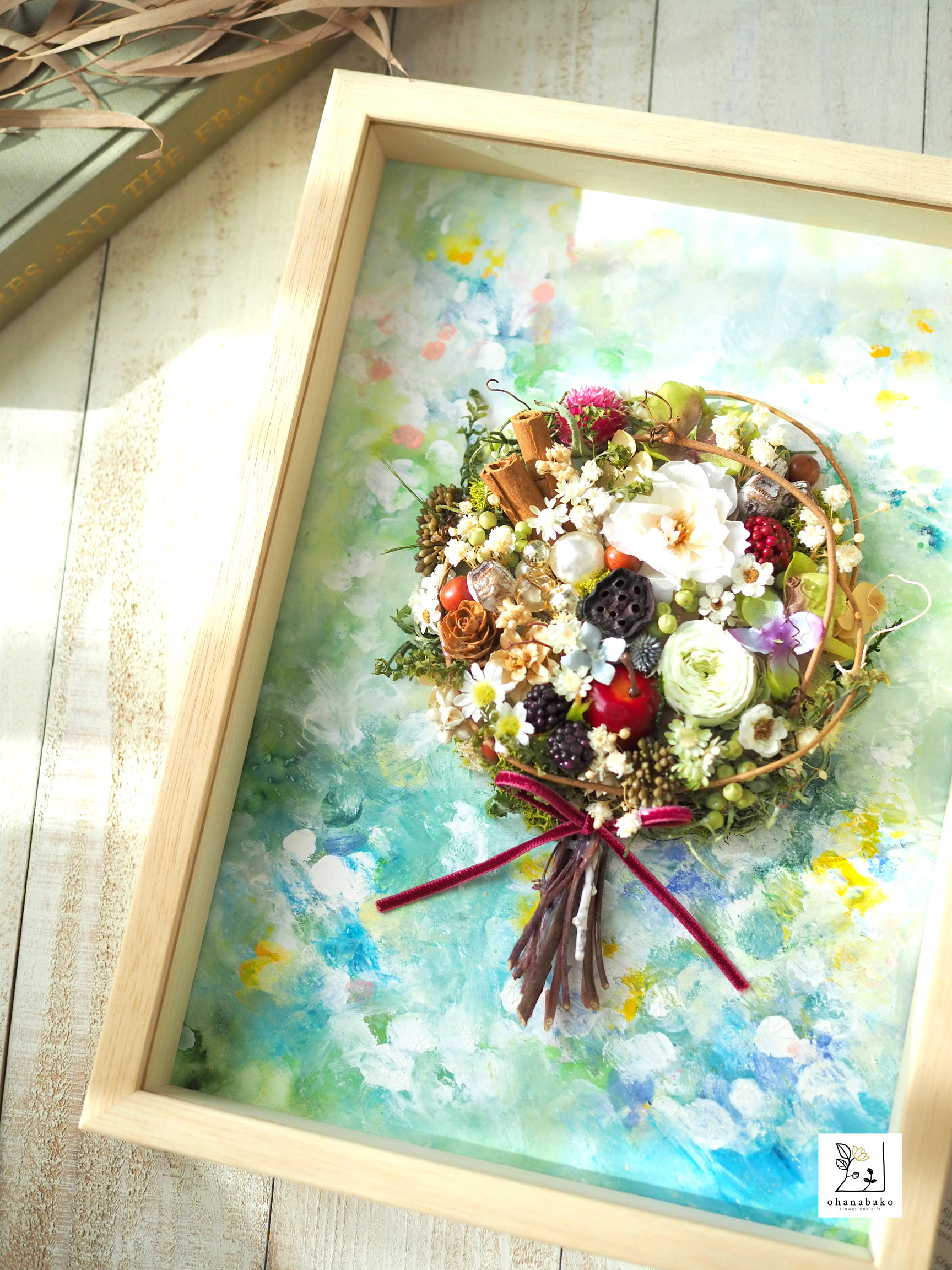 特別な日のお祝い・誕生日・サロン飾り》プリザーブドフラワー