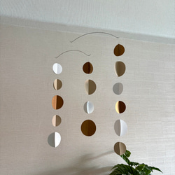 休息」モカ｜北欧風モビール｜ミニマルデザイン｜おしゃれインテリア