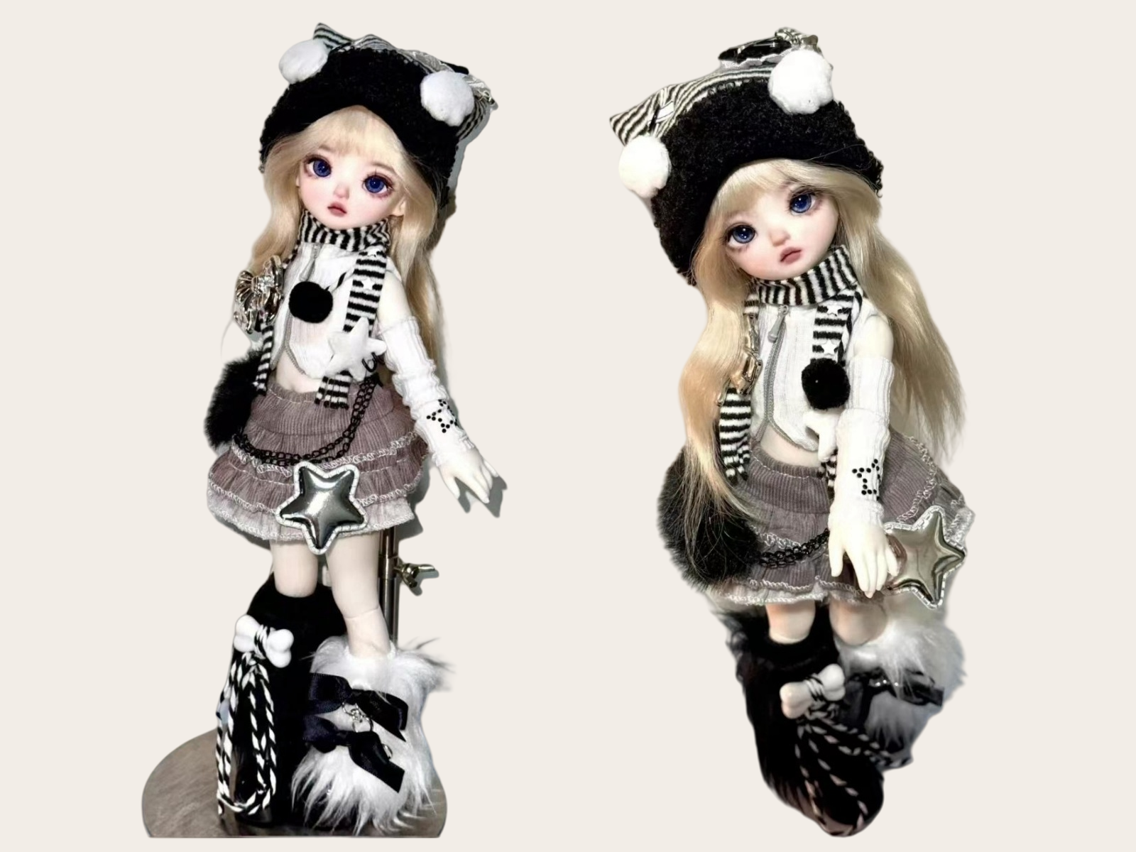 1/6ファッションのドール衣装 オビツ22/24 ピュアニーモlicca momokoドール衣装のオーダーメイド