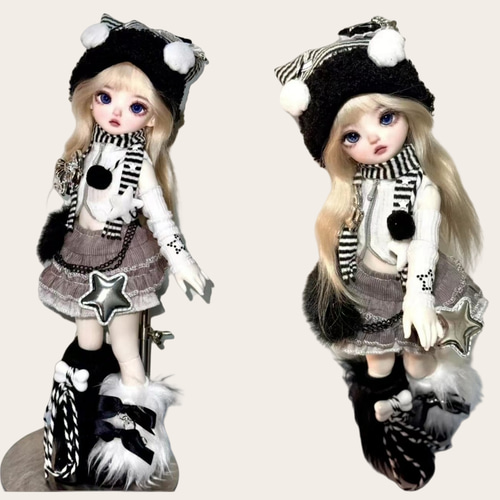 1/6ファッションのドール衣装 オビツ22/24 ピュアニーモlicca momoko