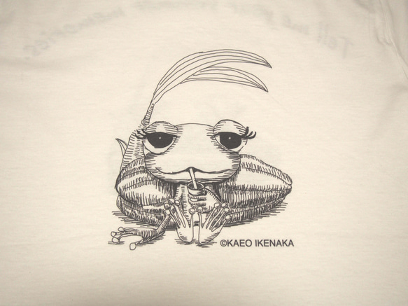かえおの半袖Tシャツ　”Summer memories ” シリーズ 5枚目の画像