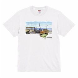 半袖Tシャツ2_かえお　”Summer memories ” シリーズ～西アフリカの海岸にて～ 3枚目の画像