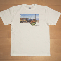 半袖Tシャツ2_かえお　”Summer memories ” シリーズ～西アフリカの海岸にて～ 1枚目の画像