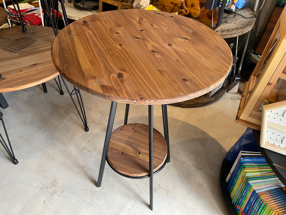 大幅値下げ 在庫りあり 丸テーブル テーブル 机 ハイカウンター カフェ