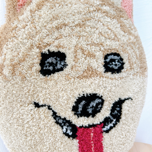 ラグマット　カーペット　絨毯　タフティング　インテリア ラグ　マット　家具 新作】タフティング ラグマット チェアマット インテリア ラグ