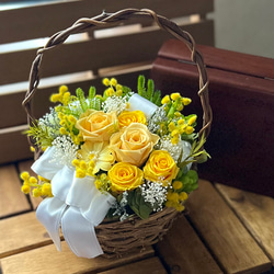 特集掲載】ミモザとユーカリのスワッグ❁︎春色新作 ドライ