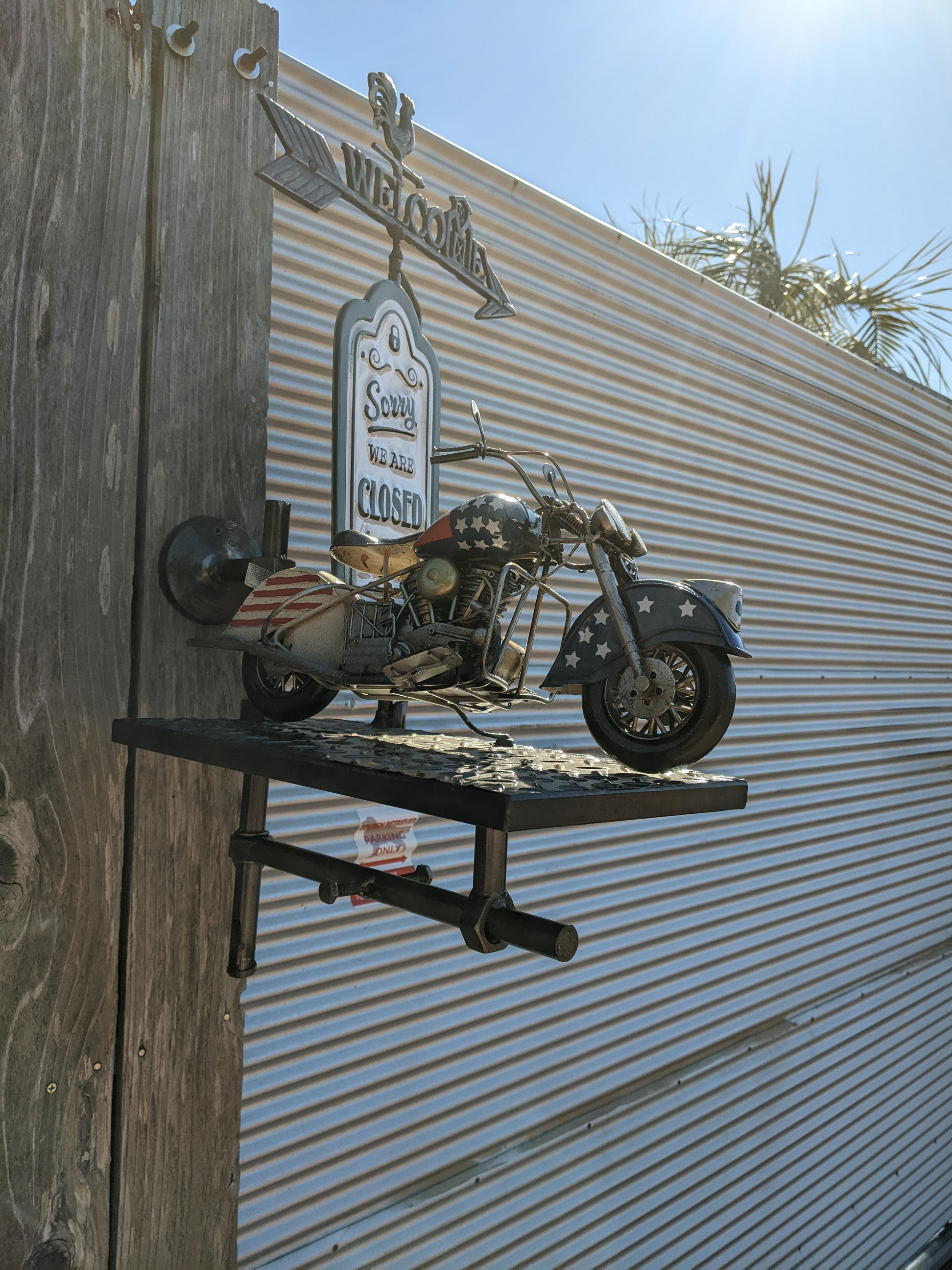 アメリカンバイク バイク屋 スタンド看板 OPEN&CLOSED サイン 【公式通販】