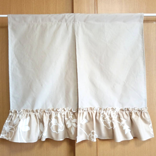 ma❤︎さま特注品♥のれん風カフェカーテン♡コクリコ花柄 北欧 合計5枚 ma❤︎さま特注品♥のれん風カフェカーテン♡コクリコ花柄 北欧 合計