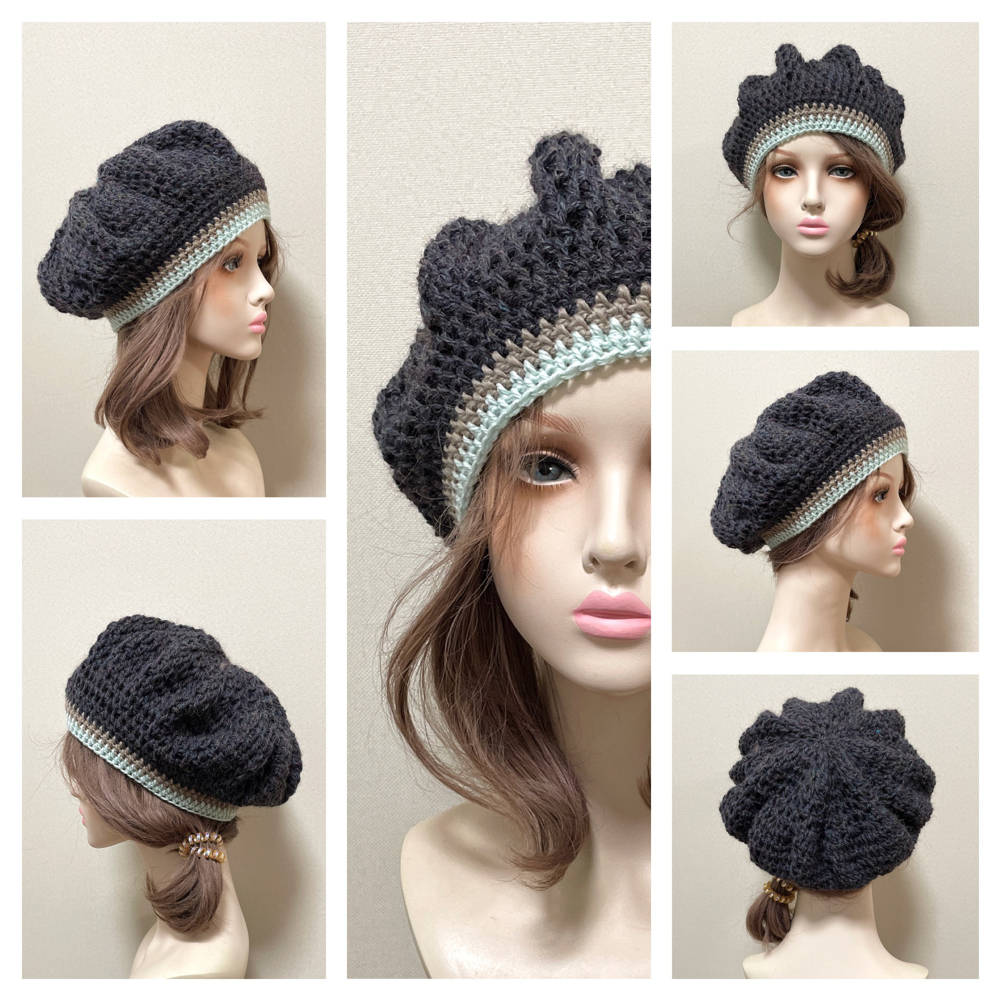 ベレー帽Ｌ＊秋冬＊20