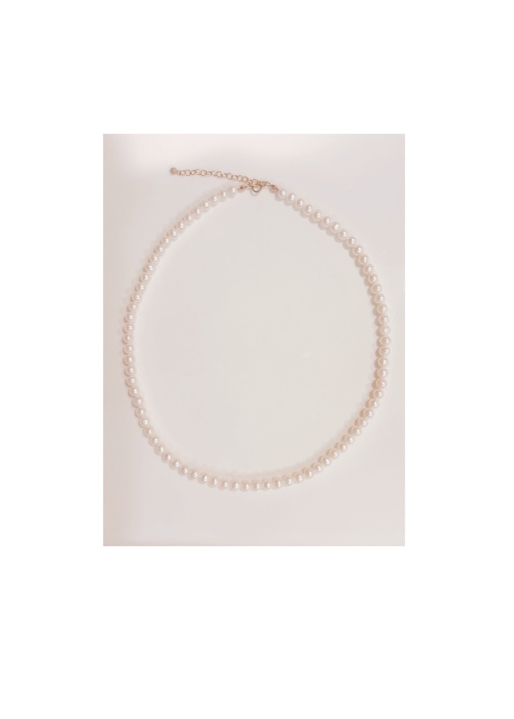 〈送料無料〉＊淡水パールネックレス＊柔らかなホワイトカラーが上品なパールネックレス◾︎受注後作製◾︎オーダーメイド