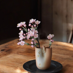 ◇粘土のお花◇ 桜 信楽焼 S1146 アートフラワー Old-Fantasy 通販