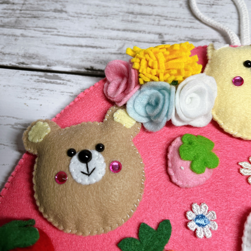 フェルトリース☆イースターエッグ☆壁飾り リース Tama 通販 18906479