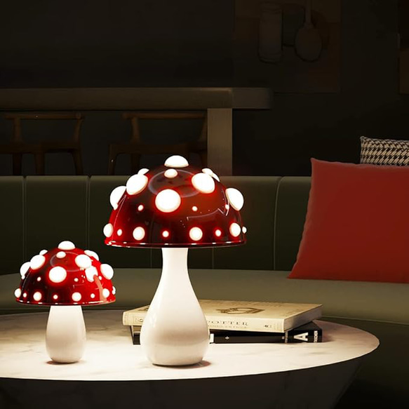 キノコ型 ランプ - リビングルーム、寝室、オフィスキノコをモチーフに